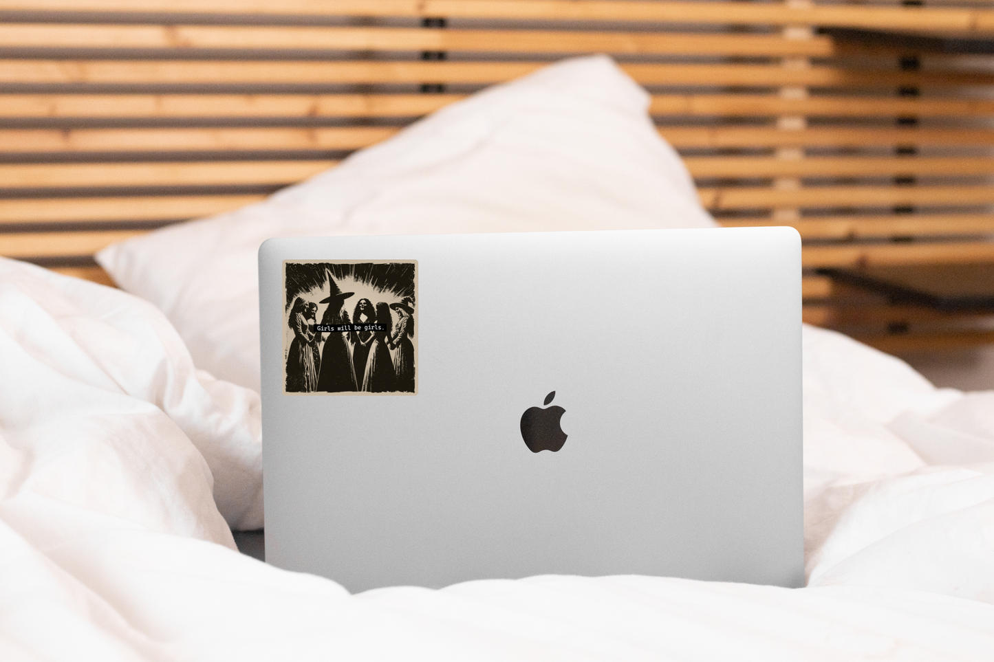Girls Will Be Girls Sticker Witchy