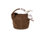 Scarf Bucket Bag | Chocolate
