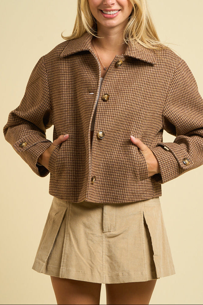 The Sascha Jacket | Brown