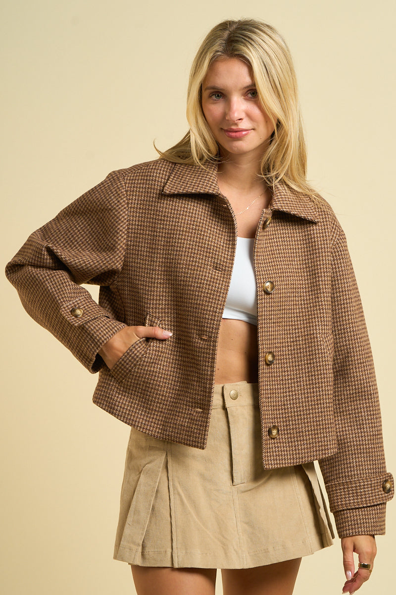 The Sascha Jacket | Brown