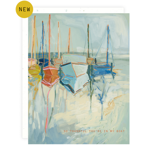 In My Boat Thank You Card