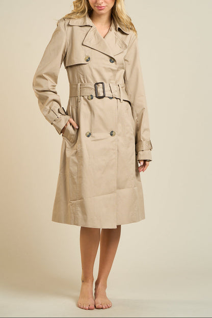 Long Trench Coat | Sand