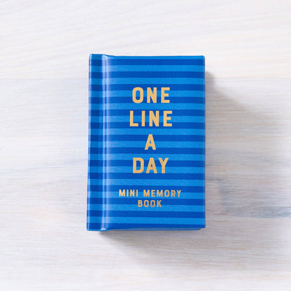Mini One Line a Day | Navy Stripes