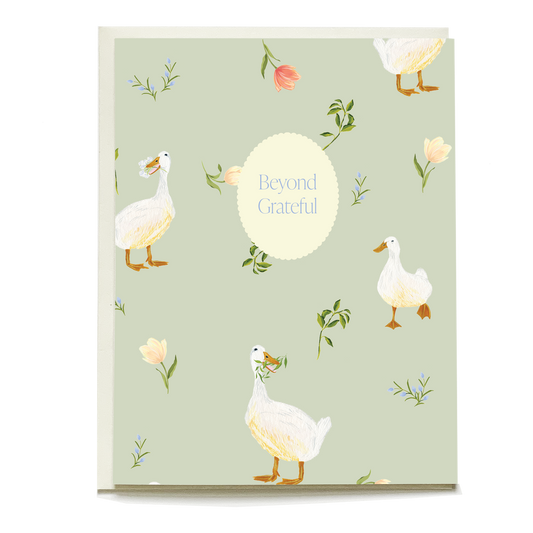 Duck Thank You Card