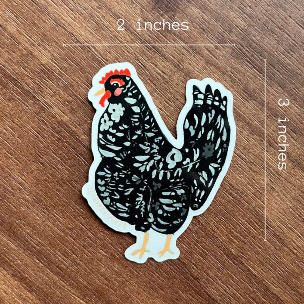 Spring Chicken Sticker
