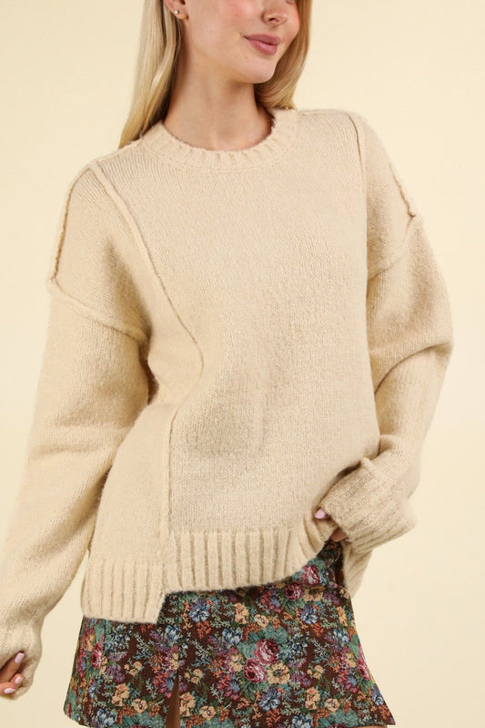 Everyday Knit Sweater | Cream