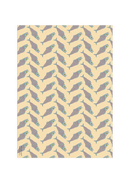 Herring Rolled Gift Wrap