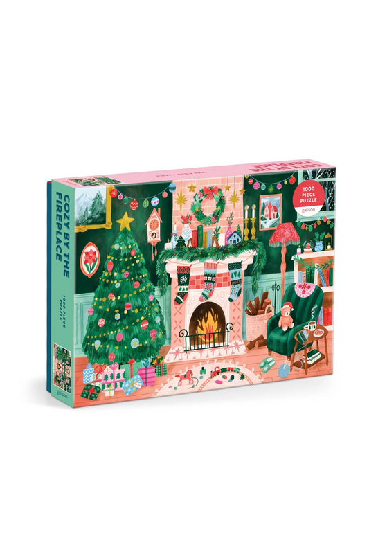 Cozy by the Fireplace | 1000 Piece Puzzle