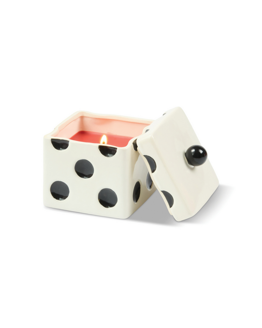 Lucky Dice Candle | Tobacco Patchouli