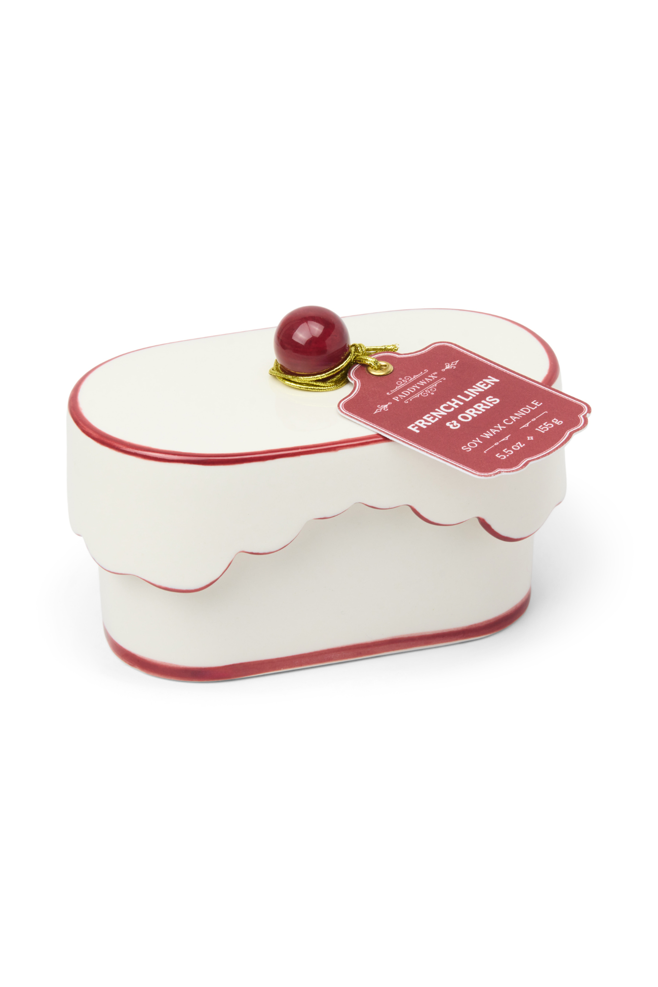 Cherie Ceramic Candle | French Linen & Orris