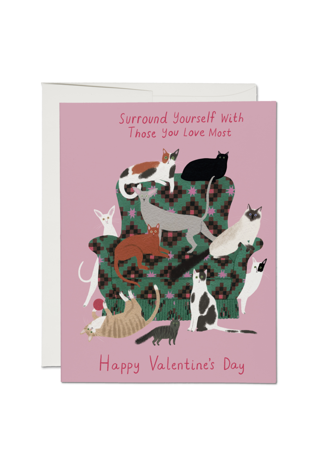 Surround Yourself Valentine Card