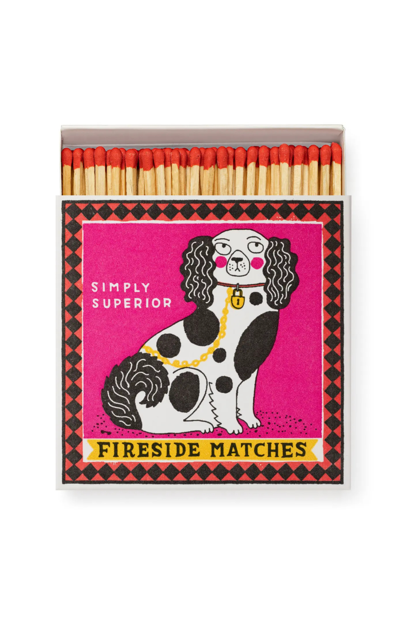 Staffordshire Figure Square Matches