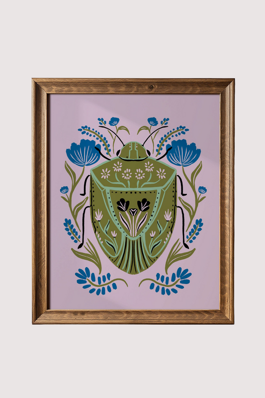 Stinkbug Art Print | 8 x 10
