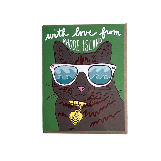 Cool Cat Ocean State Card