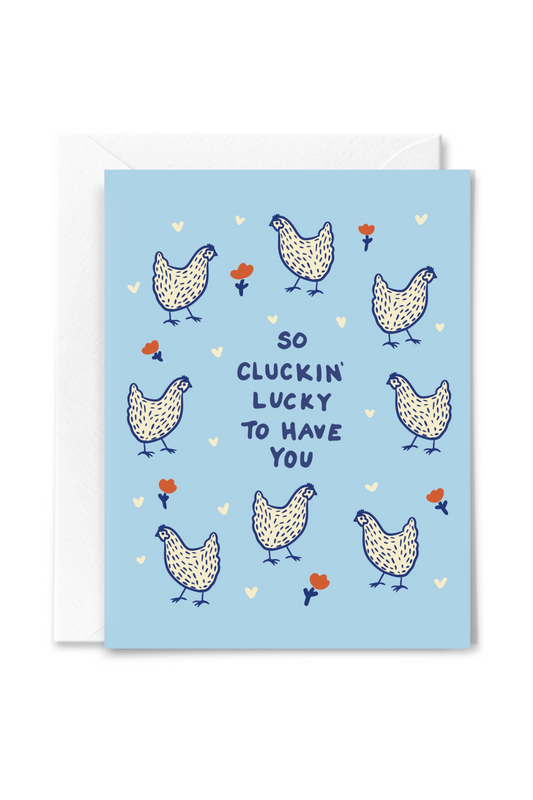 Cluckin' Lucky Card