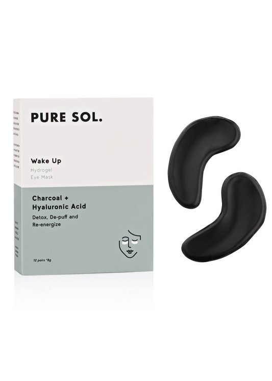 Wake Up | Hydrogel Eye Patch Charcoal + Hyaluronic Acid