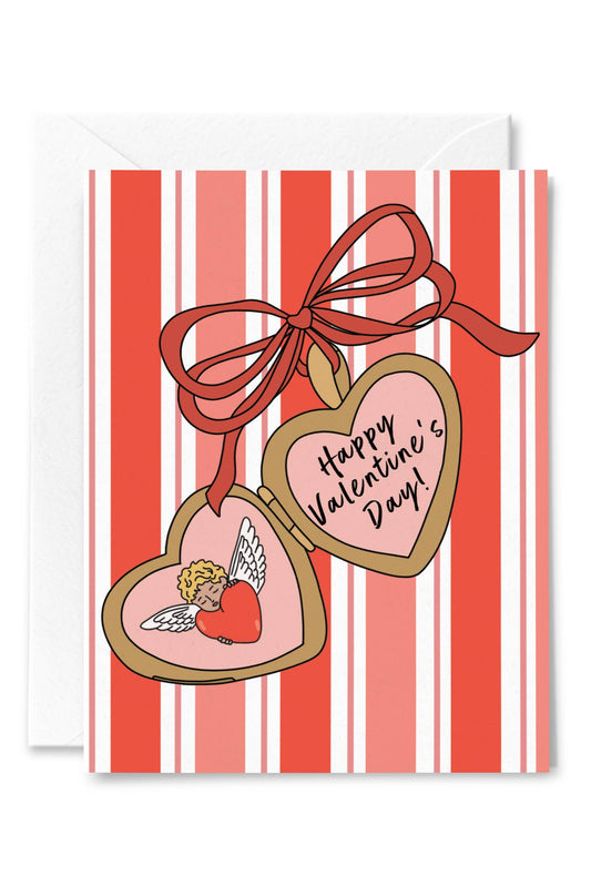 Valentine's Locket Card