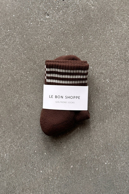 Girlfriend Socks | Mahogany