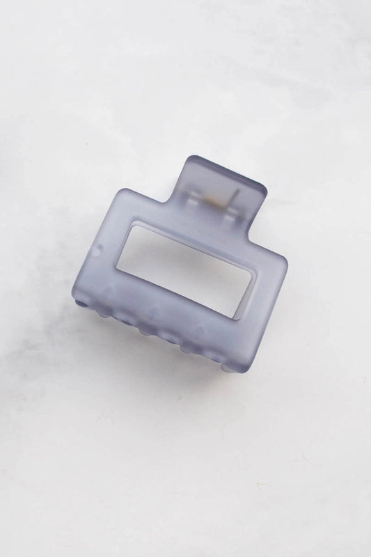 Boxy Hair Claw | Blue