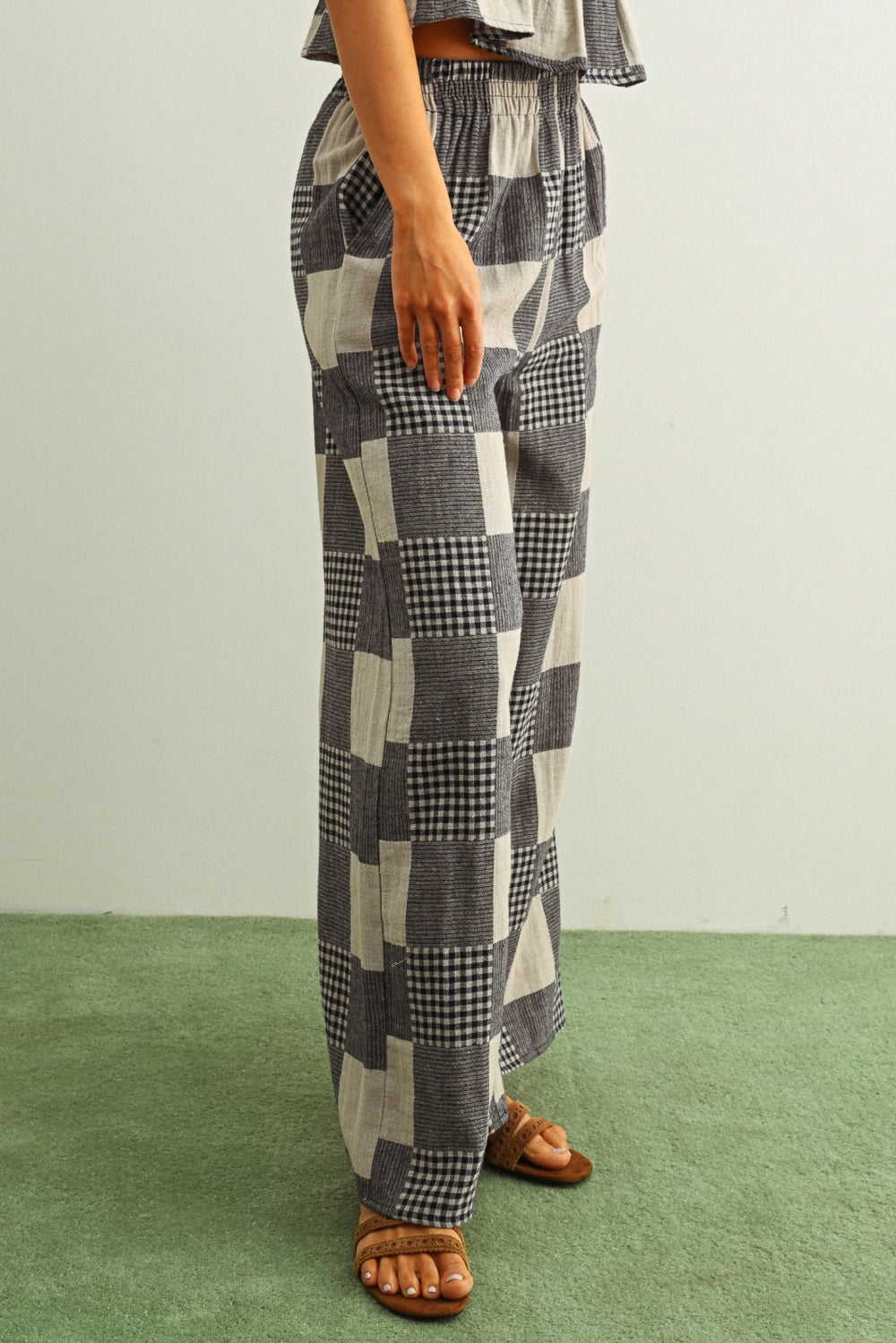 Gingham Garden Pants