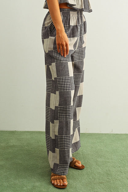 Gingham Garden Pants