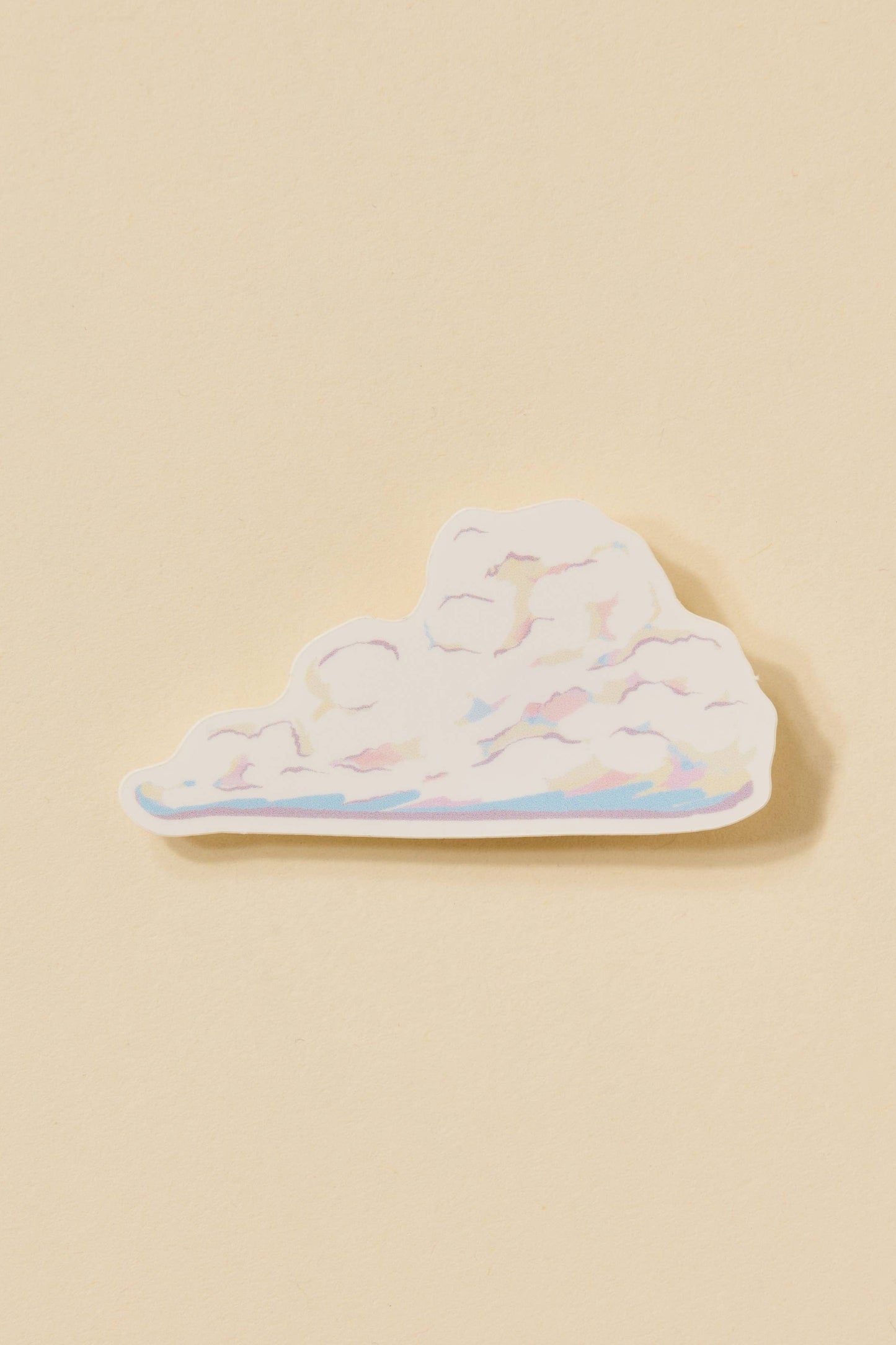 Fluffy Cloud Sticker