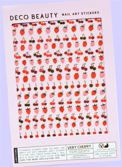 Nail Art Stickers | Very Cherry