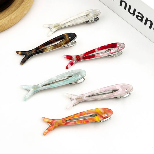 Fish Hair Clip | Aquamarine