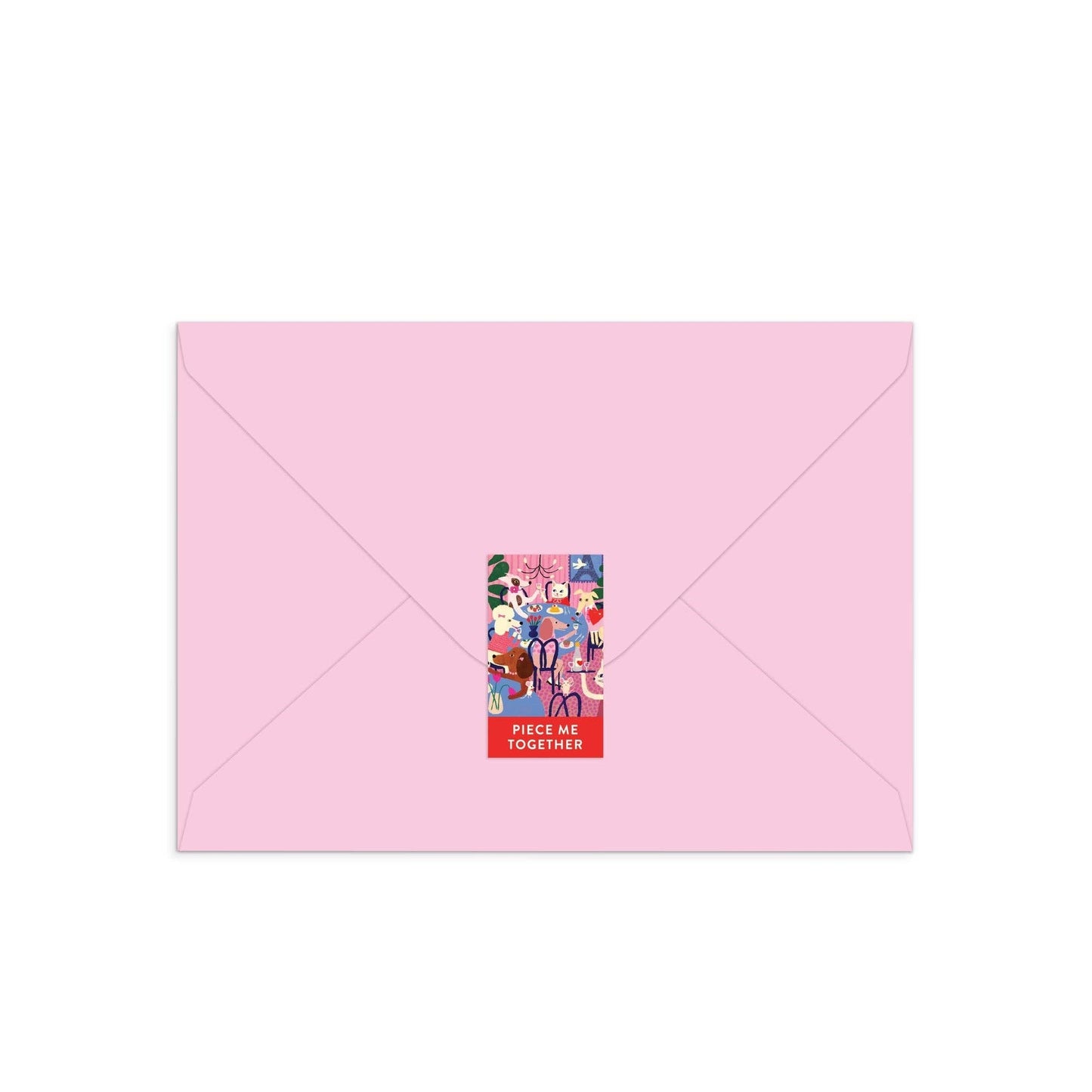 Paws for Love Greeting Card | 60 Piece Puzzle