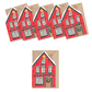 Red Cottage Mini Cards | Box of 6