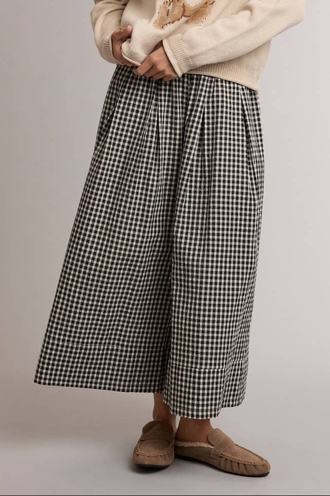 On The Move Gingham Pants