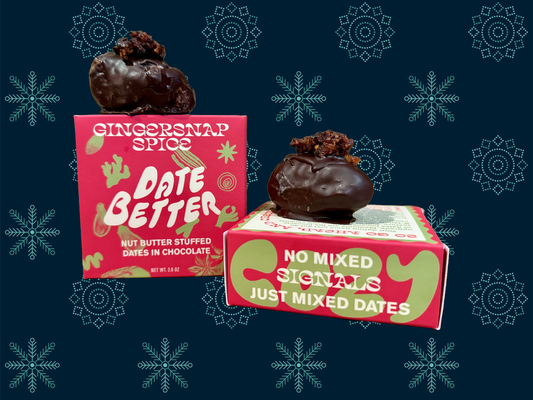 Chocolate Covered Dates | Gingersnap Spice