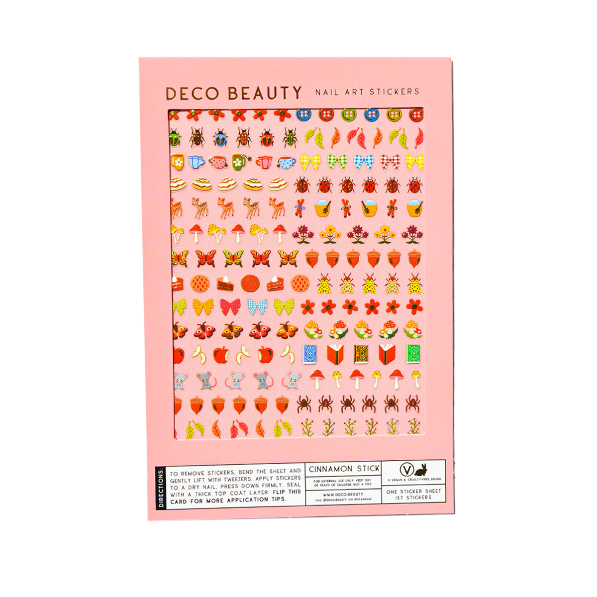 Nail Art Stickers | Cinnamon Stick