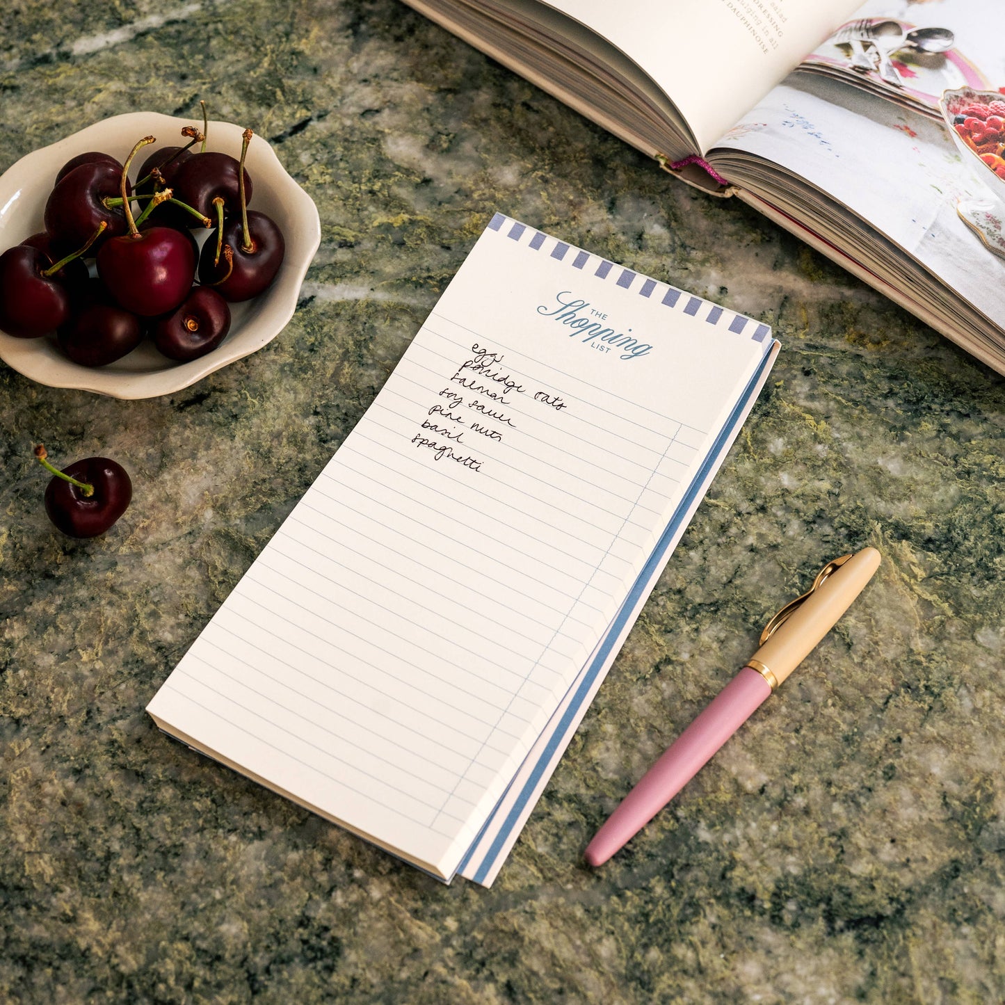 Shopping List Pad | Cherry