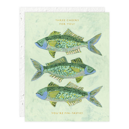 One Fish, Two Fish Congratulations Card