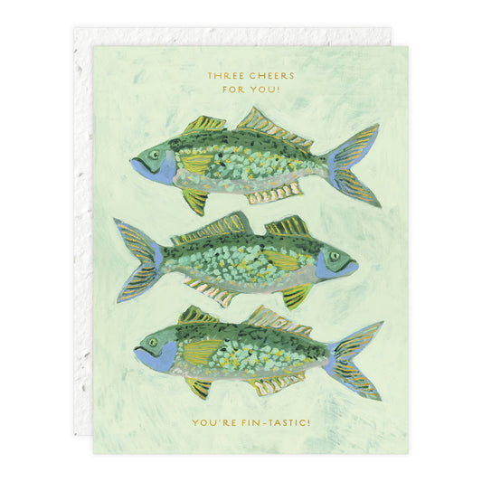 One Fish, Two Fish Congratulations Card