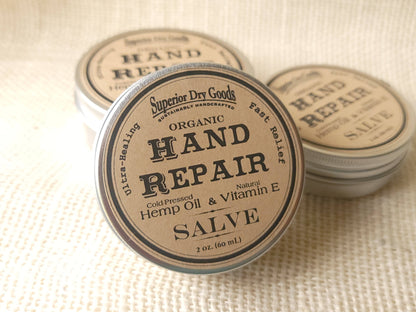 Hand Repair Salve | Hemp & Clary Sage