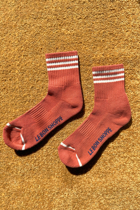 Girlfriend Socks | Terracotta