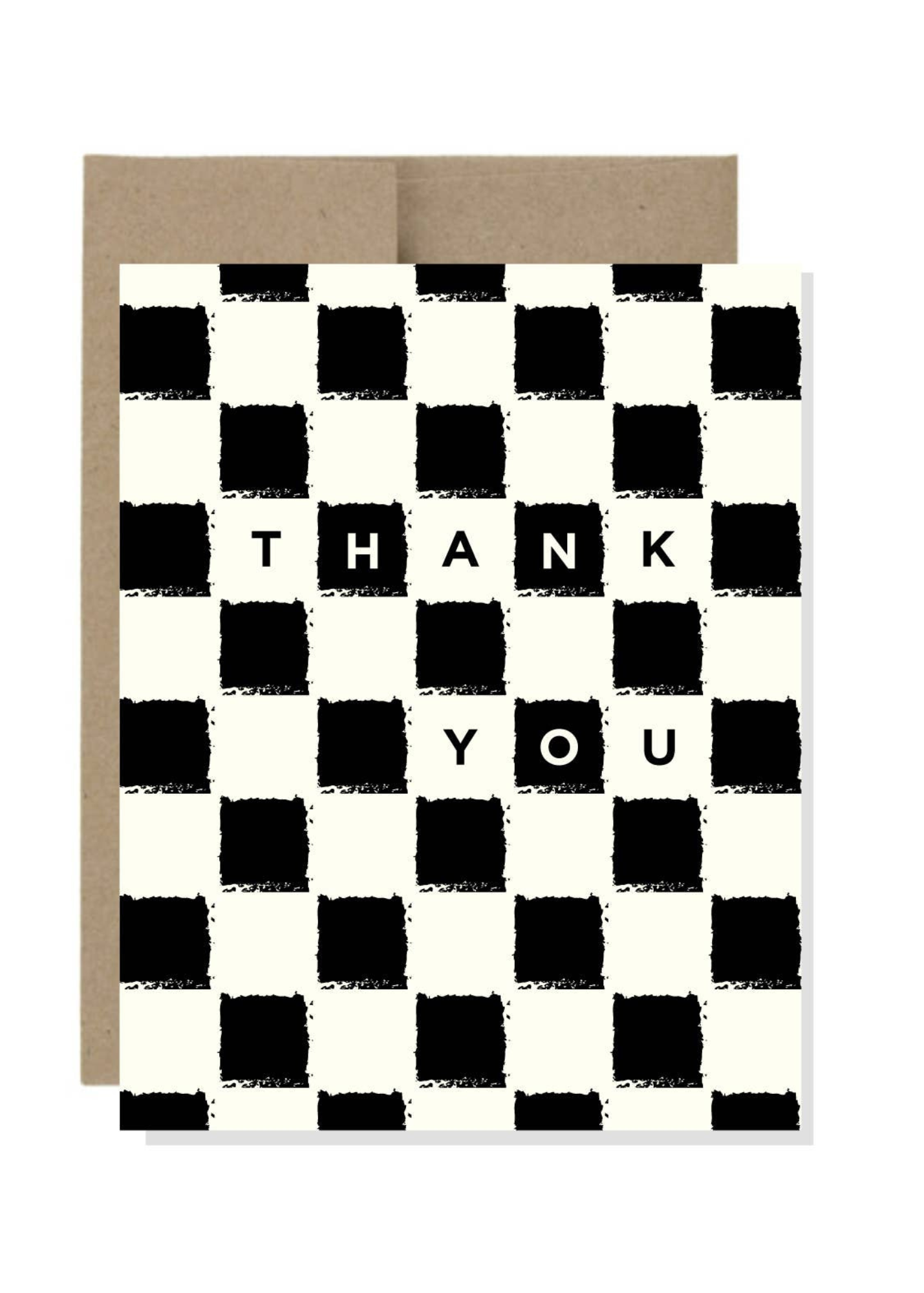 Checker Thank You Card