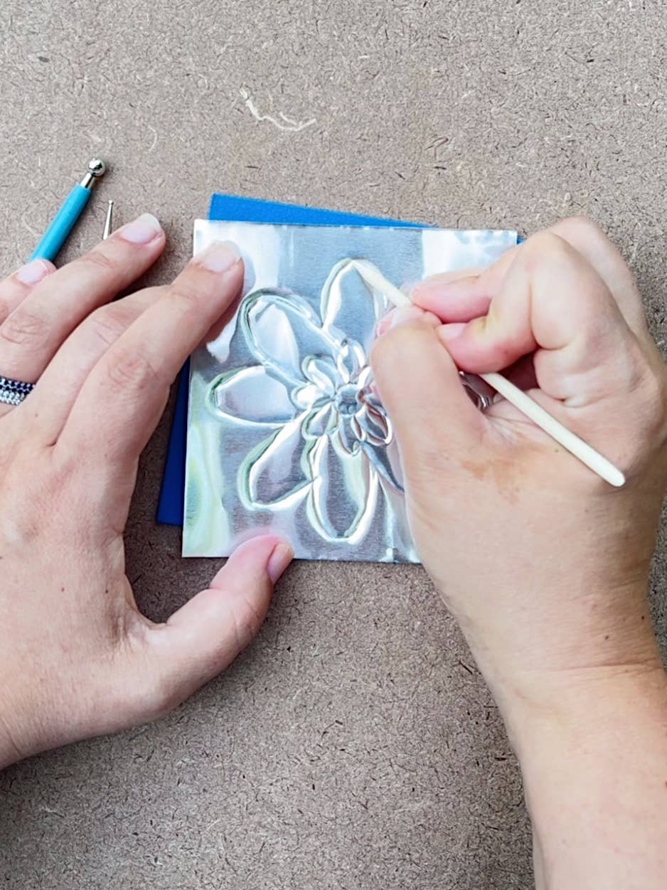 Copper Garland Metal Embossing Kit