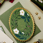 Green Flora 'Merry Christmas' Card