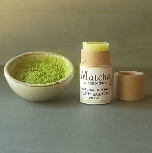 Matcha Green Tea Lip Balm | Paperboard Tube