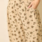 Floral Balloon Pants | Ivory