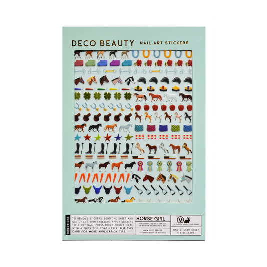 Nail Art Stickers | Horse Girl