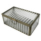 Beacon Ribbed Glass Box