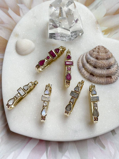 Berber Hoops | Ruby
