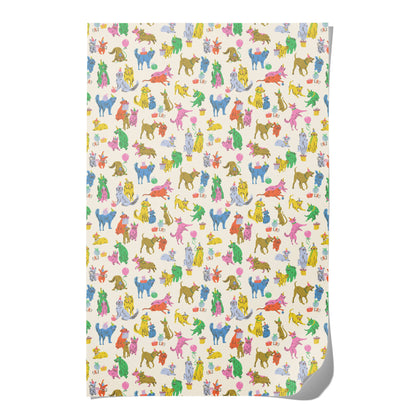 Puppy Party Rolled Gift Wrap