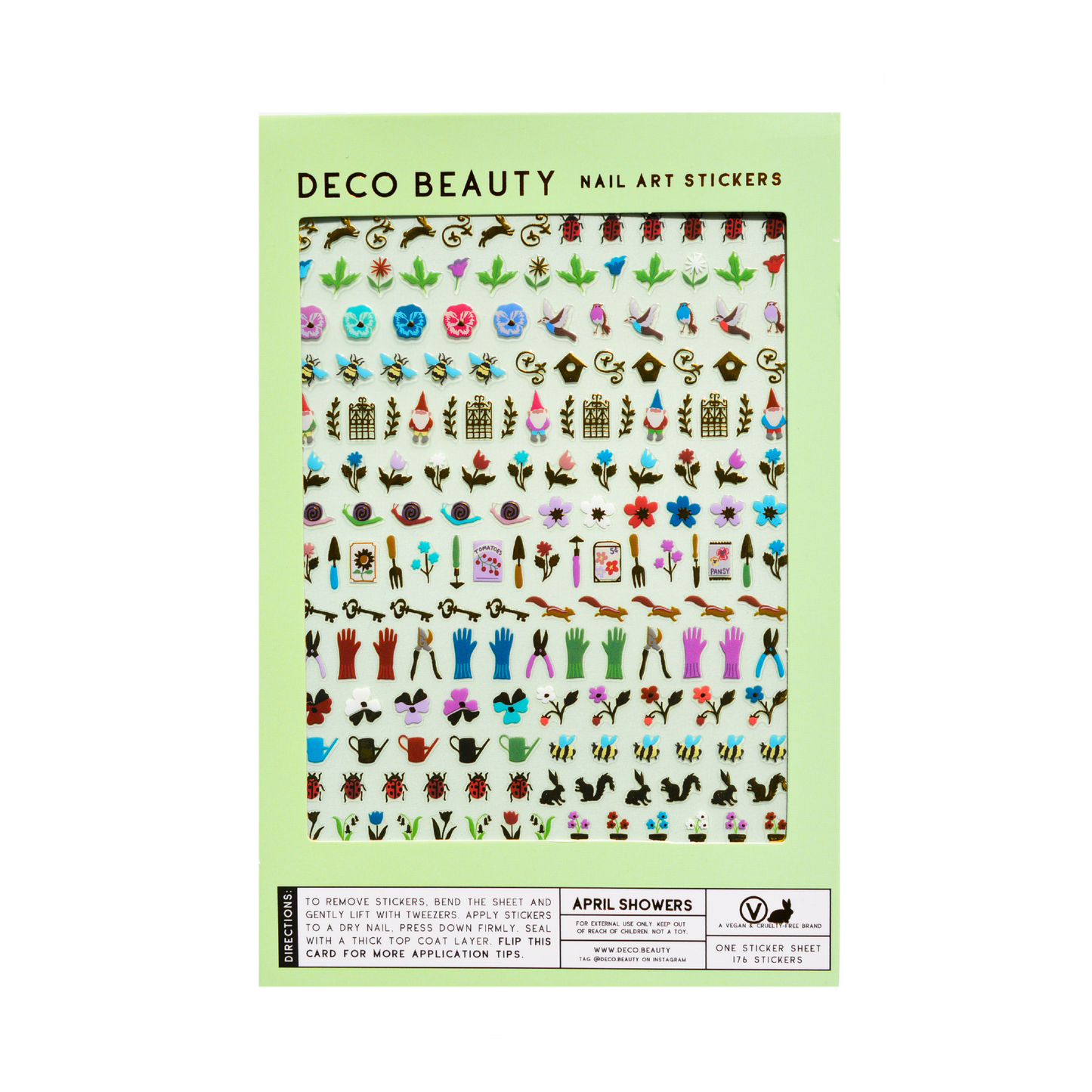Nail Art Stickers | April Showers