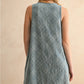 Jacquard Denim Mini Dress