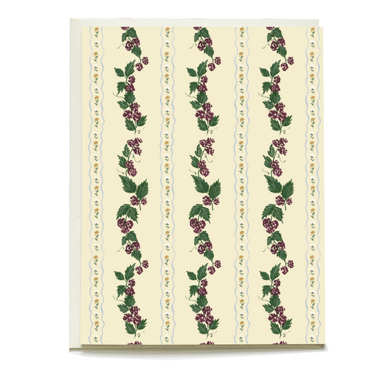 Blackberry Blank Card